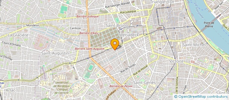 localisation de l'entreprise MONSIEUR THIBAULT GAYA  BORDEAUX