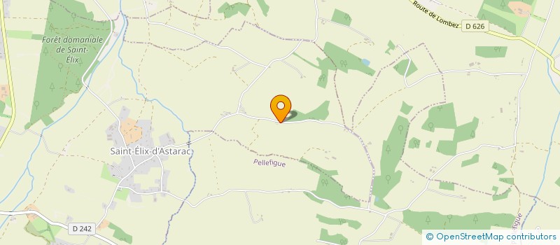 localisation de l'entreprise MONSIEUR THIBAULT GAYMARD  SAINT-ELIX-D'ASTARAC