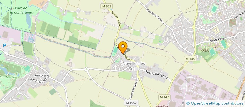 localisation de l'entreprise MONSIEUR THIBAULT GENNEQUIN  NOYELLES-LES-SECLIN