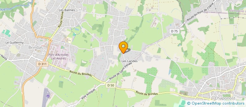 localisation de l'entreprise MONSIEUR THIBAULT GERENTES  BRINDAS