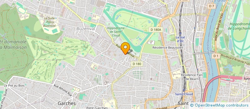 localisation de l'entreprise MONSIEUR THIBAULT GIRARD à GARCHES