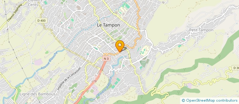 localisation de l'entreprise MONSIEUR THIBAULT GONTHIER  LE TAMPON