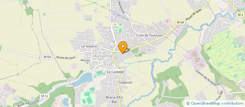 localisation de l'entreprise MONSIEUR THIBAULT GOUBIN à AUSSONNE