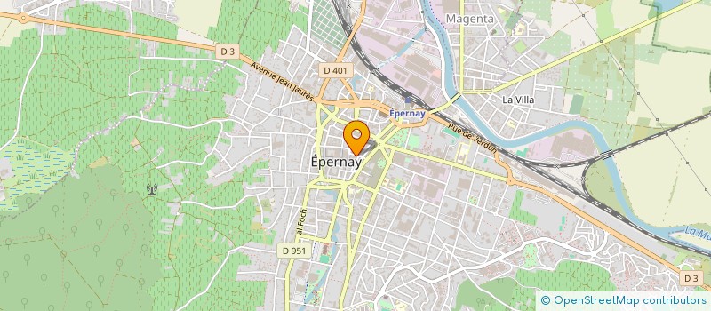 localisation de l'entreprise MONSIEUR THIBAULT GOUVENAUX  EPERNAY