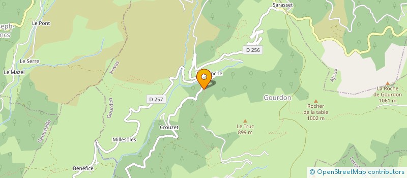 localisation de l'entreprise MONSIEUR THIBAULT GREGOIRE  GOURDON