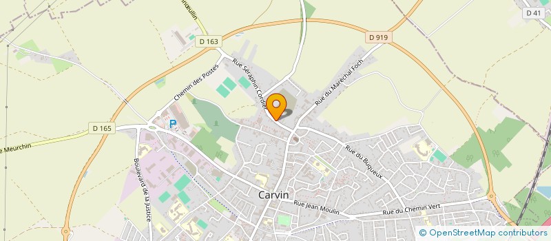 localisation de l'entreprise MONSIEUR THIBAULT GREVERAND à CARVIN