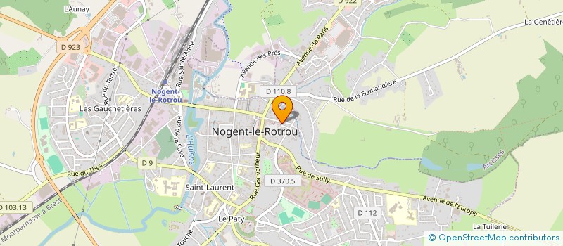 localisation de l'entreprise MONSIEUR THIBAULT GRISON à NOGENT-LE-ROTROU