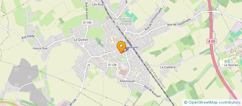 localisation de l'entreprise MONSIEUR THIBAULT GRUSON  TEMPLEUVE-EN-PEVELE