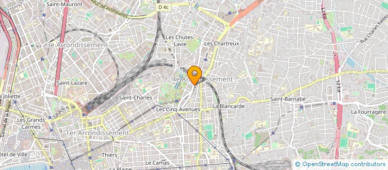 localisation de l'entreprise MONSIEUR THIBAULT GUERIN à MARSEILLE