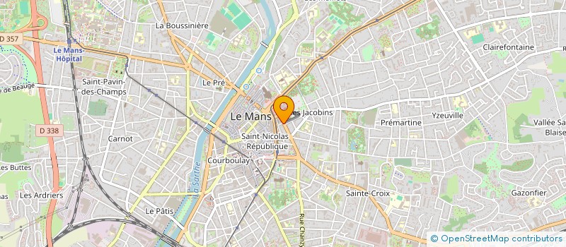 localisation de l'entreprise MONSIEUR THIBAULT GUERIN  LE MANS