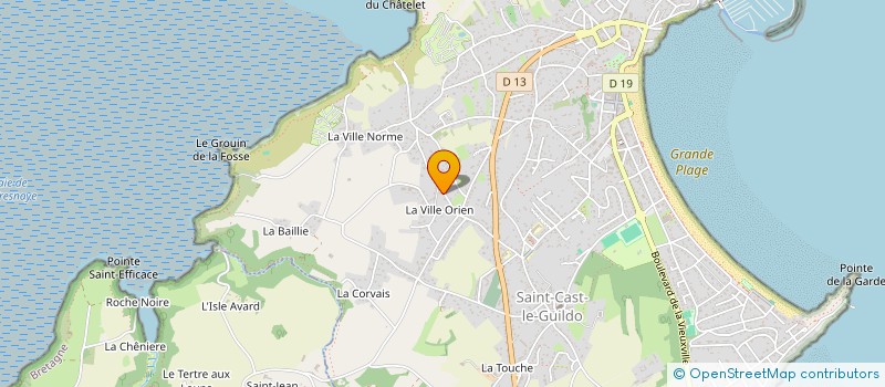 localisation de l'entreprise MONSIEUR THIBAULT HAMON à SAINT-CAST-LE-GUILDO