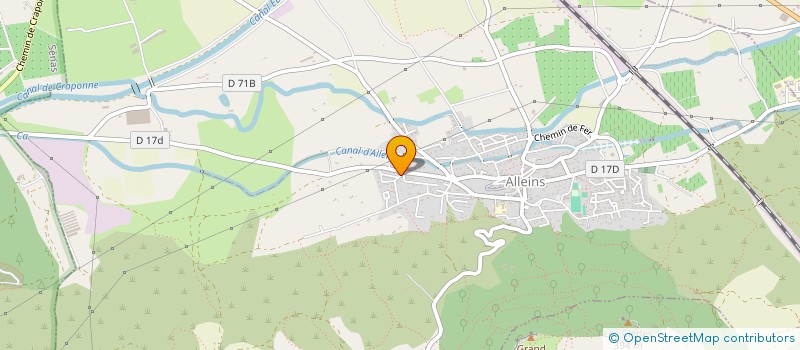 localisation de l'entreprise MONSIEUR THIBAULT HEBERT  ALLEINS