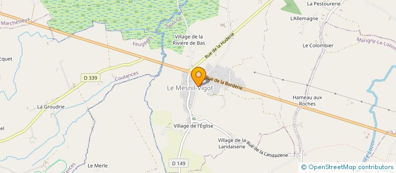 localisation de l'entreprise MONSIEUR THIBAULT HELAINE à MARIGNY-LE-LOZON