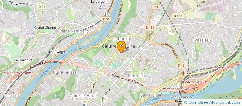 localisation de l'entreprise MONSIEUR THIBAULT HOSTIGUIAN à CALUIRE-ET-CUIRE
