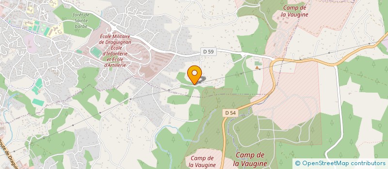 localisation de l'entreprise MONSIEUR THIBAULT HOUVENAGHEL  DRAGUIGNAN