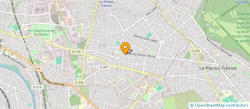 localisation de l'entreprise MONSIEUR THIBAULT HOUX à CHAMPIGNY-SUR-MARNE