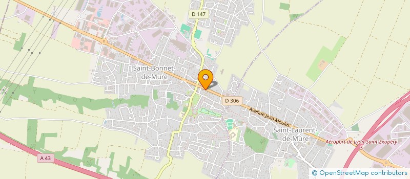 localisation de l'entreprise MONSIEUR THIBAULT HUGON  SAINT-BONNET-DE-MURE