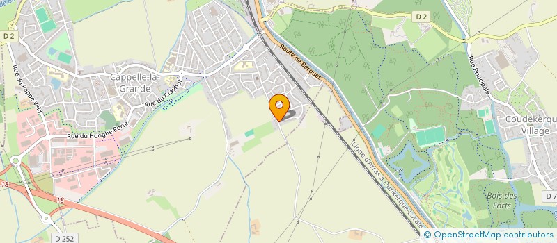 localisation de l'entreprise MONSIEUR THIBAULT INGELAERE  CAPPELLE-LA-GRANDE