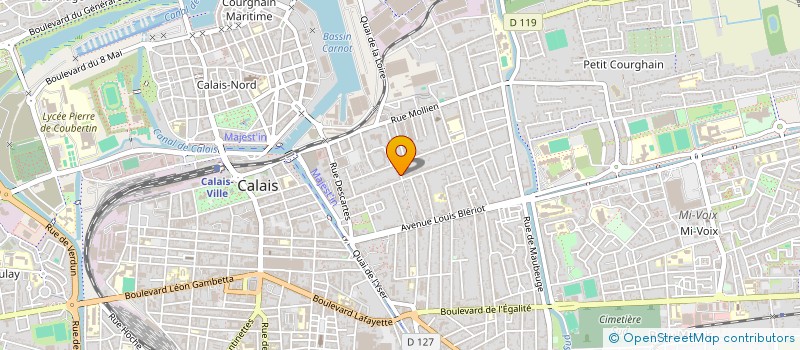 localisation de l'entreprise MONSIEUR THIBAULT ISABEL  CALAIS