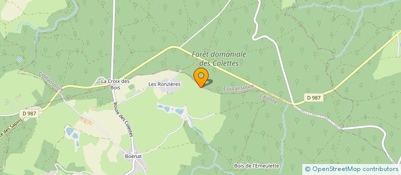 localisation de l'entreprise MONSIEUR THIBAULT JAHRLING  LALIZOLLE