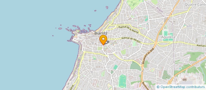 localisation de l'entreprise MONSIEUR THIBAULT JARDIN  BIARRITZ