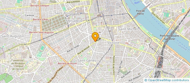 localisation de l'entreprise MONSIEUR THIBAULT JAUREGUIBER à BORDEAUX