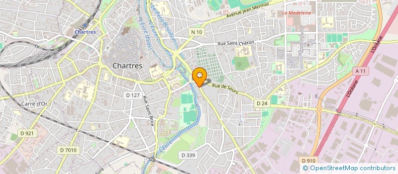 localisation de l'entreprise MONSIEUR THIBAULT KARSENTY à CHARTRES