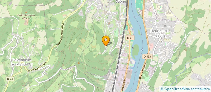 localisation de l'entreprise MONSIEUR THIBAULT L'HERITIER  ALBIGNY-SUR-SAONE