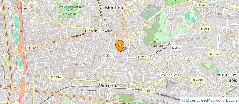 localisation de l'entreprise MONSIEUR THIBAULT LABARTHE à MONTREUIL