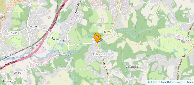 localisation de l'entreprise MONSIEUR THIBAULT LACROIX  ARBONNE