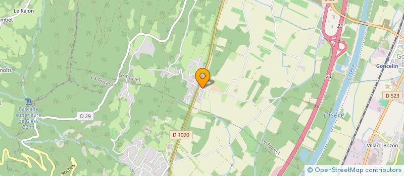 localisation de l'entreprise MONSIEUR THIBAULT LAGARDE  LE TOUVET