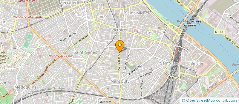 localisation de l'entreprise MONSIEUR THIBAULT LAMBERT  BORDEAUX