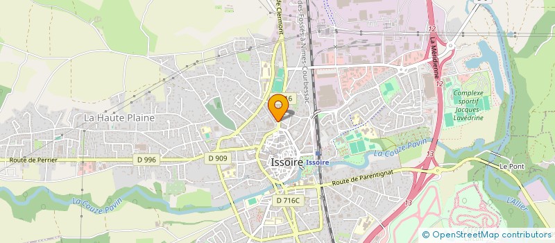 localisation de l'entreprise MONSIEUR THIBAULT LAMBOURG  BILLOM