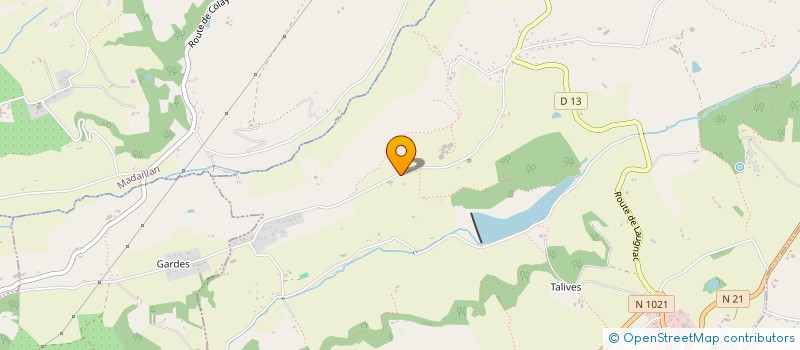 localisation de l'entreprise MONSIEUR THIBAULT LANCIAUX  FOULAYRONNES