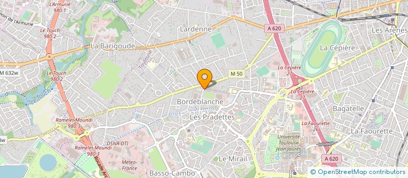 localisation de l'entreprise MONSIEUR THIBAULT LAPLACE à TOULOUSE