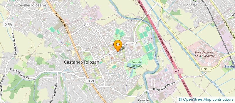 localisation de l'entreprise MONSIEUR THIBAULT LARREBAT à CASTANET-TOLOSAN