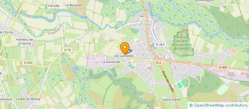 localisation de l'entreprise MONSIEUR THIBAULT LE CALVEZ  LESSAY