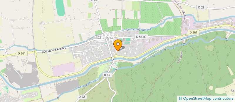 localisation de l'entreprise MONSIEUR THIBAULT LE COGUIC  CHARLEVAL