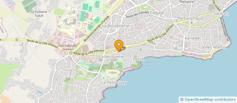 localisation de l'entreprise MONSIEUR THIBAULT LE PIERRES à SAINT-NAZAIRE