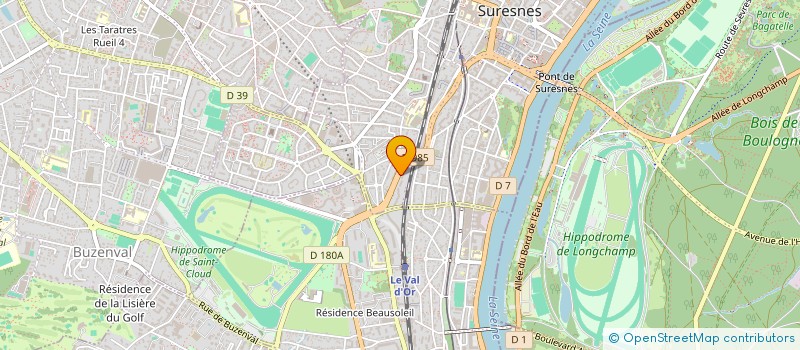 localisation de l'entreprise MONSIEUR THIBAULT LE ROL  BOULOGNE-BILLANCOURT