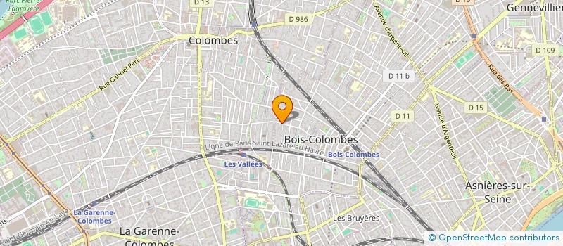 localisation de l'entreprise MONSIEUR THIBAULT LEBERT à BOIS-COLOMBES