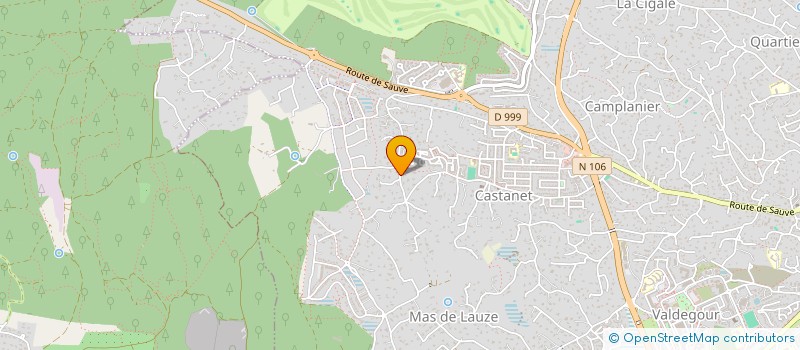 localisation de l'entreprise MONSIEUR THIBAULT LEBOULLENGER  NIMES