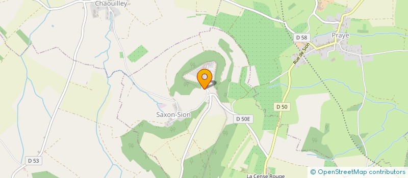 localisation de l'entreprise MONSIEUR THIBAULT LECLERC  SAXON-SION