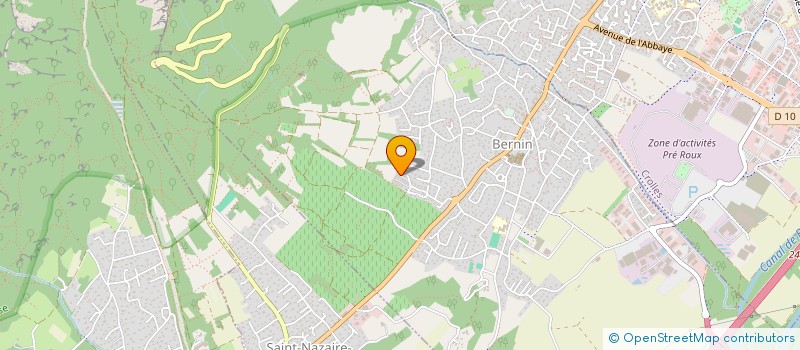 localisation de l'entreprise MONSIEUR THIBAULT LEDUC  BERNIN