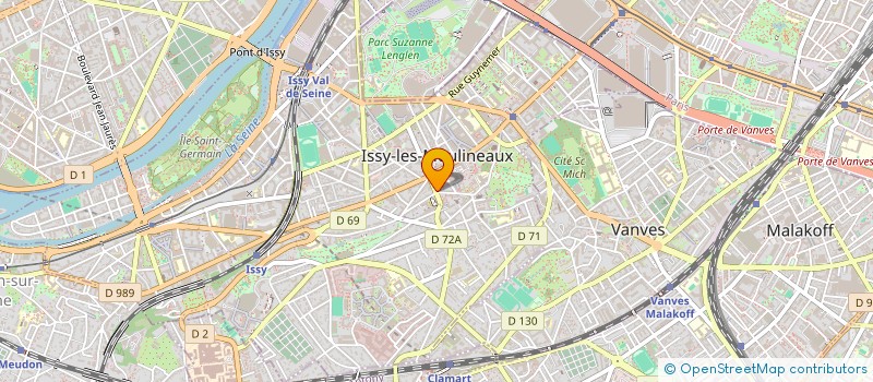 localisation de l'entreprise MONSIEUR THIBAULT LEFEVRE à ISSY-LES-MOULINEAUX
