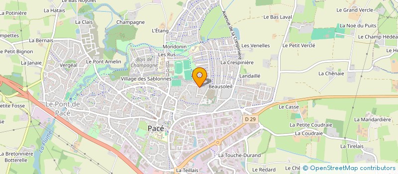 localisation de l'entreprise MONSIEUR THIBAULT LEGAC à PACE