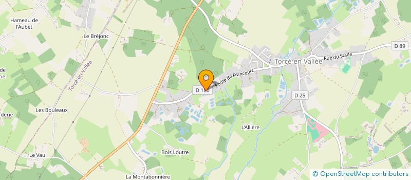 localisation de l'entreprise MONSIEUR THIBAULT LEGAY  TORCE-EN-VALLEE