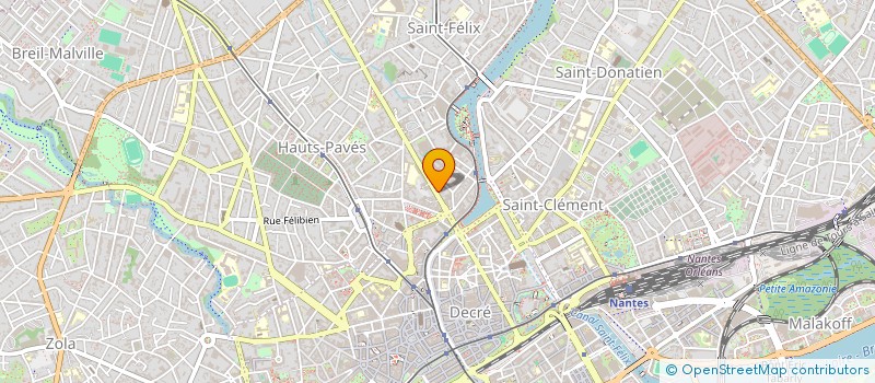 localisation de l'entreprise MONSIEUR THIBAULT LEGENDRE  NANTES