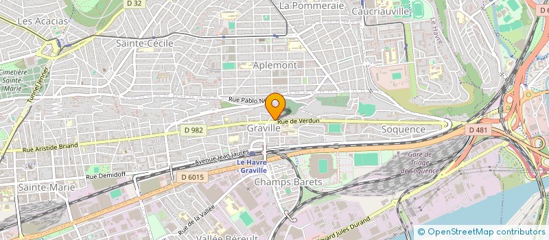 localisation de l'entreprise MONSIEUR THIBAULT LEGOUPIL  LE HAVRE