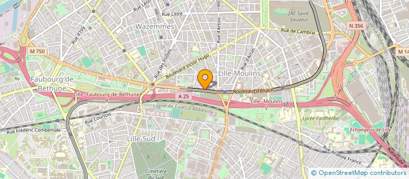 localisation de l'entreprise MONSIEUR THIBAULT LEPETZ à LILLE